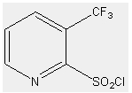 3-(trifluoromethyl) pyridine-2-sulfonyl chloride cas  104040-75-7